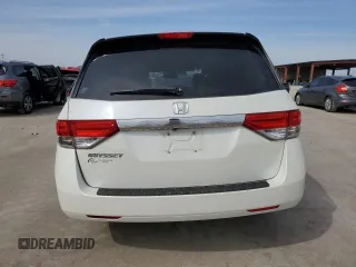 2016 Honda Odyssey EX-L with VIN 5FNRL5H63GB016354, listed as a Copart auction lot 44796235 with 169,581 mi miles and Salvage Title. Bid and sale history available at carsss.com. Image 6.