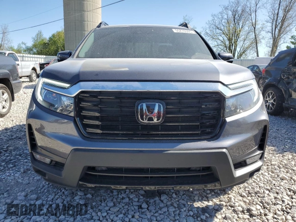 2023 Honda Ridgeline RTL-E with VIN 5FPYK3F74PB006003, listed as a Copart auction lot 55276305 with 26,095 mi miles and Clean title. Bid and sale history available at DreamBid. Image 5.