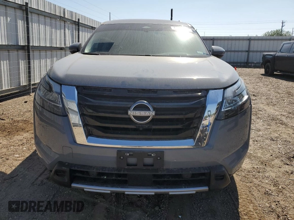 2024 Nissan Pathfinder Platinum with VIN 5N1DR3DG9RC202018, listed as a Copart auction lot 80764234 with 7,999 mi miles and Non Repairable. Bid and sale history available at carsss.com. Image 5.