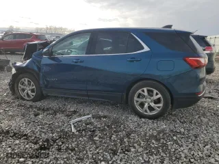 2020 Chevrolet Equinox LT with VIN 2GNAXKEV3L6240355, listed as a Copart auction lot 87069414 with 64,616 mi miles and Salvage Title. Bid and sale history available at carsss.com. Image 2.