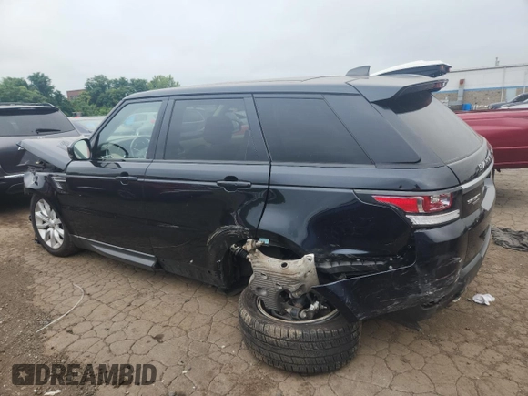 2017 Land Rover Range Rover Sport HSE z VIN SALWR2FV4HA166101, wystawiony jako Copart lot #64645835 z przebiegiem 62 046 mil mil oraz Szkoda całkowita • Salvage title. Historia ofert i sprzedaży dostępna na DreamBid. Obrazek 2.