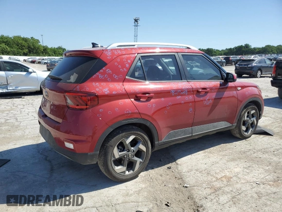2022 Hyundai Venue SEL с VIN KMHRC8A30NU197849, выставлен на аукционе Copart как лот 56458475 с пробегом 45 236 миль миль и Списание • Salvage title. История ставок и продаж доступна на DreamBid. Изображение 3.