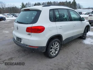 2018 Volkswagen Tiguan with VIN WVGBV7AX0JK000306, listed as a IAAI auction lot 41540745 with 47,322 mi miles and . Bid and sale history available at DreamBid. Image 4.