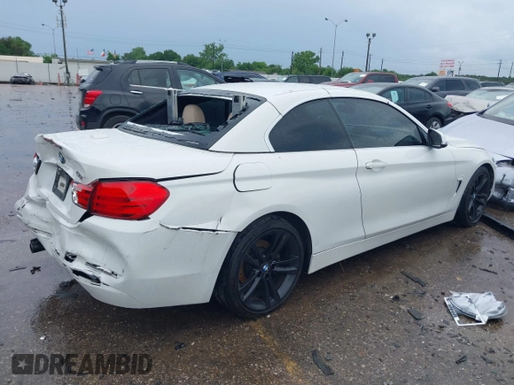 2017 BMW 4 Series 430i z VIN WBA4U7C52H5H19190, wystawiony jako IAAI lot #42086394 z przebiegiem 202 020 mil mil oraz . Historia ofert i sprzedaży dostępna na DreamBid. Obrazek 4.