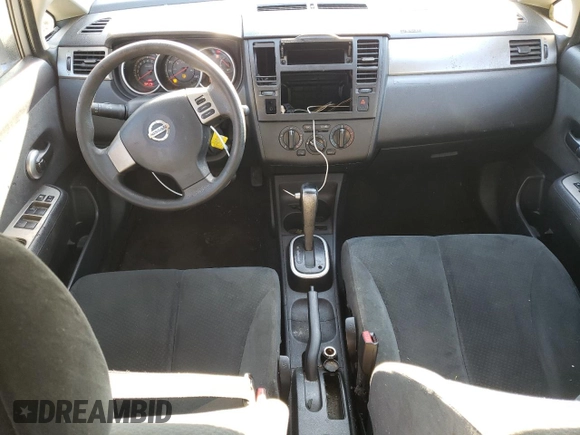 2010 Nissan Versa 1.8 SL with VIN 3N1BC1CPXAL452642, listed as a Copart auction lot 48293175 with 139,716 mi miles and Salvage Title. Bid and sale history available at carsss.com. Image 8.