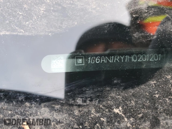 2017 Cadillac ATS-V z VIN 1G6AN1RY1H0201201, wystawiony jako Copart lot #49400535 z przebiegiem 27 588 mil mil oraz Szkoda całkowita • Salvage title. Historia ofert i sprzedaży dostępna na DreamBid. Obrazek 12.