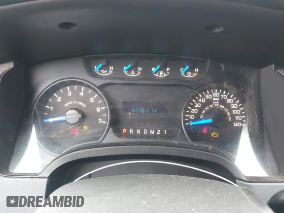 2013 Ford F-150 XL with VIN 1FTFX1EF6DFC31030, listed as a IAAI auction lot 41992507 with 191,254 mi miles. Bid and sale history available at carsss.com. Image 7.