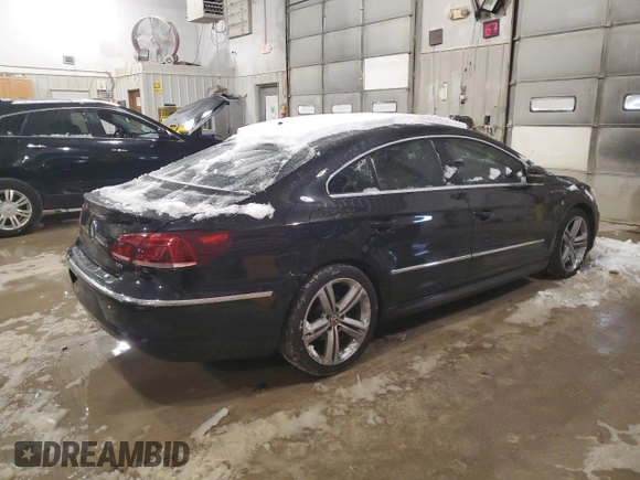 2014 Volkswagen CC R-Line with VIN WVWBP7AN9EE540545, listed as a Copart auction lot 82663144 with 103,402 mi miles and Salvage Title. Bid and sale history available at carsss.com. Image 3.
