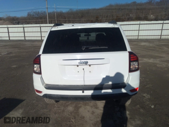 2014 Jeep Compass Sport with VIN 1C4NJCBB7ED508470, listed as a IAAI auction lot 41760536 with 133,628 mi miles and . Bid and sale history available at DreamBid. Image 16.