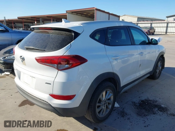 2018 Hyundai Tucson SEL with VIN KM8J3CA49JU743695, listed as a IAAI auction lot 41750675 with 109,045 mi miles. Bid and sale history available at carsss.com. Image 4.