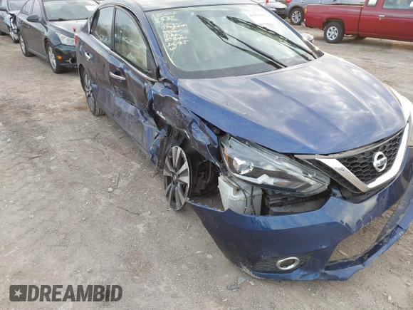 2016 Nissan Sentra SV with VIN 3N1AB7APXGY278538, listed as a IAAI auction lot 41555193 with Not Provided miles and . Bid and sale history available at DreamBid. Image 6.