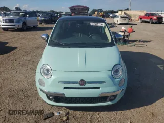 2017 FIAT 500 Lounge z VIN 3C3CFFCR4HT524036, wystawiony jako Copart lot #72024774 z przebiegiem 121 130 mil mil oraz Szkoda całkowita • Salvage title. Historia ofert i sprzedaży dostępna na DreamBid. Obrazek 5.
