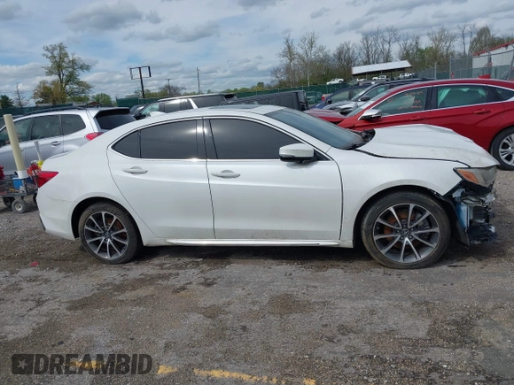 2018 Acura TLX w/Technology Pkg with VIN 19UUB2F58JA004966, listed as a IAAI auction lot 42035498 with 54,124 mi miles. Bid and sale history available at carsss.com. Image 12.