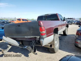 2001 Dodge Ram 2500 with VIN 1B7KF23661J228390, listed as a Copart auction lot 65231164 with 193,455 mi miles and Salvage Title. Bid and sale history available at carsss.com. Image 3.