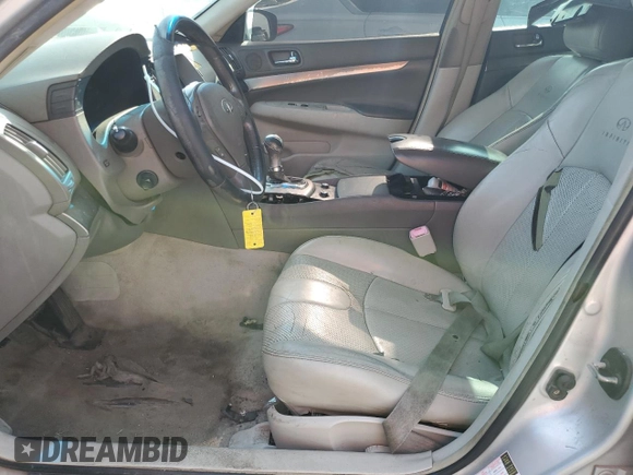 2012 Infiniti G37 Journey with VIN JN1CV6AP0CM932969, listed as a Copart auction lot 53261455 with 168,847 mi miles and Clean Title. Bid and sale history available at DreamBid. Image 7.