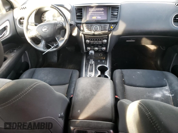 2017 Nissan Pathfinder SV with VIN 5N1DR2MM0HC631823, listed as a Copart auction lot 46254635 with 115,696 mi miles and Salvage Title. Bid and sale history available at carsss.com. Image 8.