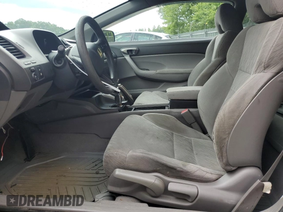 2008 Honda Civic Cpe LX with VIN 2HGFG11608H580924, listed as a Copart auction lot 64258734 with 196,522 mi miles and Salvage Title. Bid and sale history available at carsss.com. Image 7.
