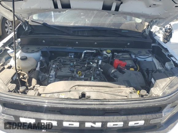 2023 Ford Bronco Sport Outer Banks with VIN 3FMCR9C66PRE30547, listed as a Copart auction lot 59049965 with 28,655 mi miles and Salvage title. Bid and sale history available at DreamBid. Image 12.