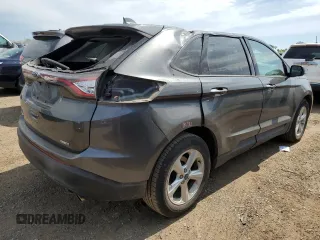 2017 Ford Edge SE with VIN 2FMPK4G91HBB33828, listed as a Copart auction lot 58813755 with 54,248 mi miles and Salvage title. Bid and sale history available at DreamBid. Image 3.