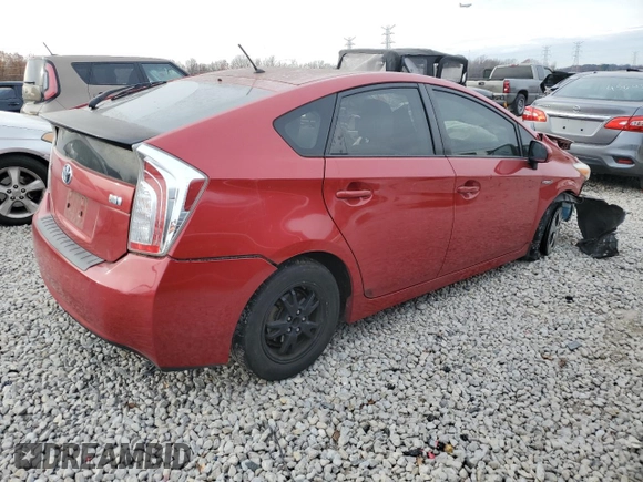 2012 Toyota Prius One z VIN JTDKN3DU8C5494835, wystawiony jako Copart lot #81423183 z przebiegiem Nie podano mil oraz Czysty tytuł • Clean title. Historia ofert i sprzedaży dostępna na DreamBid. Obrazek 3.