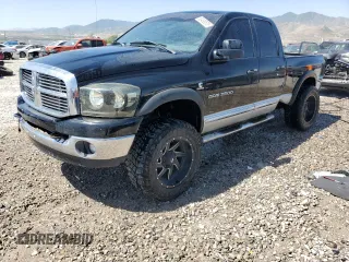 2006 Dodge 2500 Laramie with VIN 1D7KS28CX6J133306, listed as a Copart auction lot 60493575 with 214,437 mi miles and Salvage title. Bid and sale history available at DreamBid. Image 1.