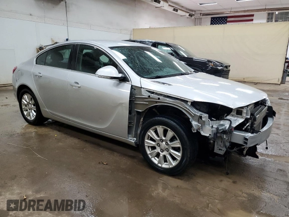 2012 Buick Regal with VIN 2G4GR5ER7C9213011, listed as a Copart auction lot 50378595 with 107,179 mi miles and Clean Title. Bid and sale history available at carsss.com. Image 4.