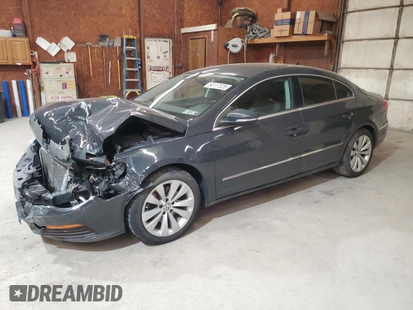 2012 Volkswagen CC Sport PZEV with VIN WVWMP7AN5CE501215, listed as a Copart auction lot 54117525 with 91,944 mi miles and Salvage Title. Bid and sale history available at carsss.com. Image 1.