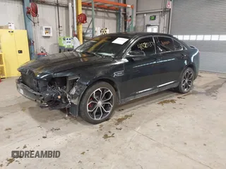 2015 Ford Taurus SHO with VIN 1FAHP2KT1FG181553, listed as a IAAI auction lot 41375137 with 121,006 mi miles and . Bid and sale history available at DreamBid. Image 18.