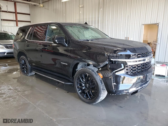 2023 Chevrolet Tahoe LS with VIN 1GNSKMKD7PR507243, listed as a Copart auction lot 69974614 with 20,191 mi miles and Salvage Title. Bid and sale history available at carsss.com. Image 4.