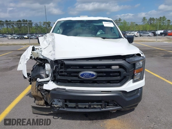 2023 Ford F-150 XL with VIN 1FTFX1E85PKF31252, listed as a IAAI auction lot 41948661 with 18,076 mi miles and . Bid and sale history available at DreamBid. Image 12.