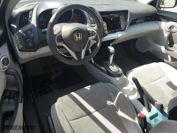 2012 Honda CR-Z with VIN JHMZF1D49CS001857, listed as a Copart auction lot 48907485 with NaN miles and Salvage Title. Bid and sale history available at carsss.com. Image 8.