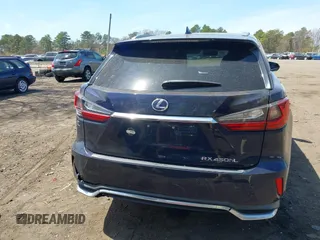 2019 Lexus RX 450hL Premium with VIN JTJDGKCA4K2006465, listed as a IAAI auction lot 42079022 with 77,241 mi miles and . Bid and sale history available at DreamBid. Image 16.