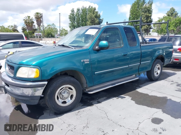 1998 Ford F-150 with VIN 1FTZX1760WKA90900, listed as a IAAI auction lot 42239510 with 198,405 mi miles and . Bid and sale history available at DreamBid. Image 2.