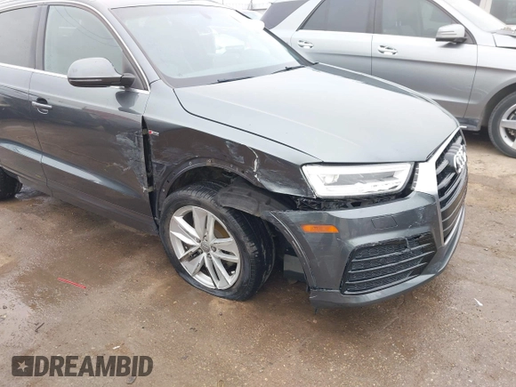 2018 Audi Q3 Premium Plus with VIN WA1JCCFS4JR001486, listed as a IAAI auction lot 41542514 with 70,112 mi miles. Bid and sale history available at carsss.com. Image 6.