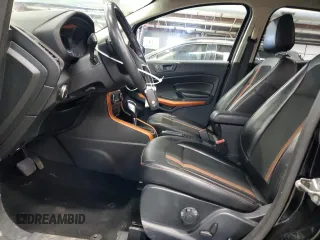 2018 Ford EcoSport SES z VIN MAJ6P1CL9JC225928, wystawiony jako Copart lot #58237125 z przebiegiem 69 974 mil mil oraz Tytuł czysty. Historia ofert i sprzedaży dostępna na DreamBid. Obrazek 7.