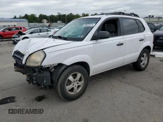2006 Hyundai Tucson GL with VIN KM8JM12B26U351969, listed as a Copart auction lot 69653074 with 126,722 mi miles and Salvage Title. Bid and sale history available at carsss.com. Image 1.