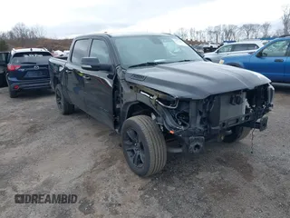 2020 Ram 1500 Big Horn with VIN 1C6SRFFT6LN183373, listed as a IAAI auction lot 41777408 with 43,457 mi miles. Bid and sale history available at carsss.com. Image 1.