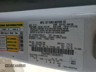 2016 Ford Fusion SE with VIN 3FA6P0H77GR283911, listed as a Copart auction lot 46741005 with 211,602 mi miles and Salvage Title. Bid and sale history available at DreamBid. Image 14.