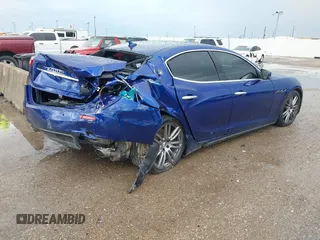 2017 Maserati Ghibli с VIN ZAM57XSA0H1235726, выставлен на аукционе IAAI как лот 42109528 с пробегом Не указан миль и . История ставок и продаж доступна на DreamBid. Изображение 4.