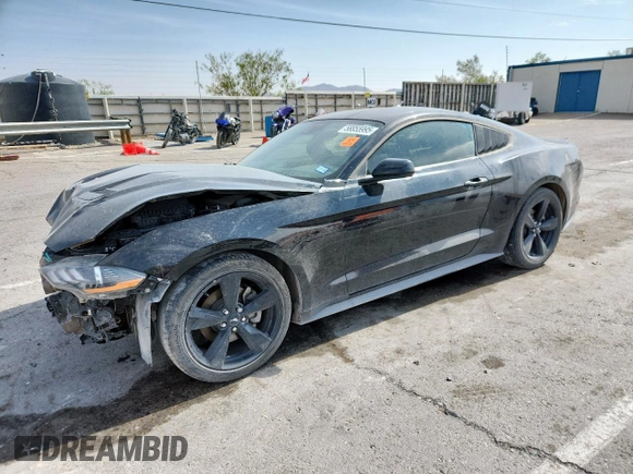 2022 Ford Mustang EcoBoost with VIN 1FA6P8TH4N5146231, listed as a Copart auction lot 58855995 with 54,687 mi miles and Salvage title. Bid and sale history available at DreamBid. Image 1.