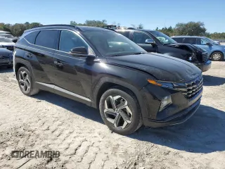 2022 Hyundai Tucson Limited with VIN 5NMJE3AEXNH143921, listed as a Copart auction lot 47481165 with 27,347 mi miles and Non Repairable. Bid and sale history available at carsss.com. Image 4.