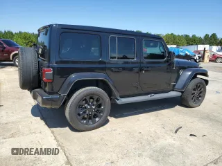 2020 Jeep Wrangler Unlimited Sahara Altitude with VIN 1C4HJXEG3LW321854, listed as a Copart auction lot 70761874 with Not provided miles and Clean title. Bid and sale history available at DreamBid. Image 3.