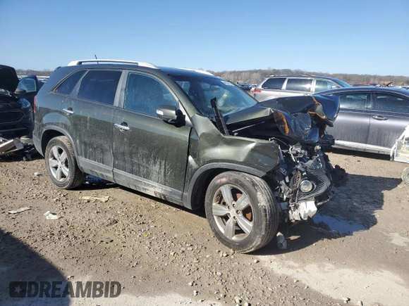 2013 Kia Sorento EX with VIN 5XYKU3A29DG327429, listed as a Copart auction lot 44034675 with Not Provided miles and Salvage Title. Bid and sale history available at carsss.com. Image 4.