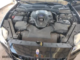 2015 Maserati Quattroporte S Q4 with VIN ZAM56RRA5F1130200, listed as a Copart auction lot 51990285 with 73,066 mi miles and Salvage Title. Bid and sale history available at carsss.com. Image 13.