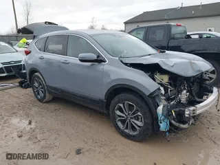 2022 Honda CR-V EX-L with VIN 2HKRW2H87NH637733, listed as a IAAI auction lot 41723047 with 54,670 mi miles. Bid and sale history available at carsss.com. Image 1.
