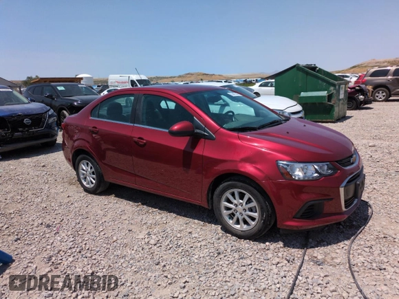 2020 Chevrolet Sonic LT with VIN 1G1JD5SB5L4127904, listed as a Copart auction lot 62487345 with 15,761 mi miles and Salvage title. Bid and sale history available at DreamBid. Image 4.