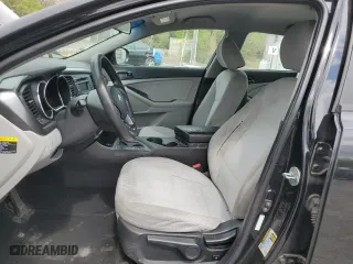 2012 Kia Optima LX with VIN KNAGM4A71C5297449, listed as a Copart auction lot 53663185 with 0 mi miles and Salvage Title. Bid and sale history available at carsss.com. Image 7.