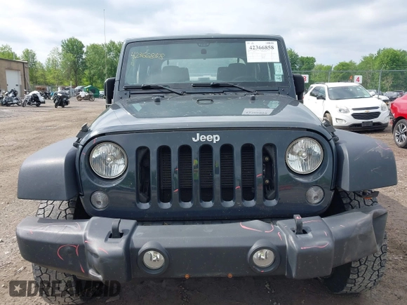 2017 Jeep Wrangler Sport z VIN 1C4AJWAG0HL754381, wystawiony jako IAAI lot #42366858 z przebiegiem 35 760 mil mil oraz . Historia ofert i sprzedaży dostępna na DreamBid. Obrazek 12.