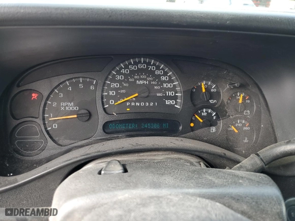 2006 Chevrolet Silverado 1500 LT1 with VIN 1GCEC19V56Z223754, listed as a Copart auction lot 42814145 with 245,306 mi miles and Salvage Title. Bid and sale history available at carsss.com. Image 9.
