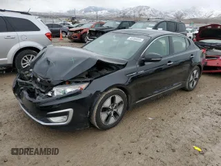 2013 Kia Optima Hybrid EX with VIN KNAGM4AD2D5047046, listed as a Copart auction lot 45369085 with 148,280 mi miles and Salvage Title. Bid and sale history available at carsss.com. Image 1.